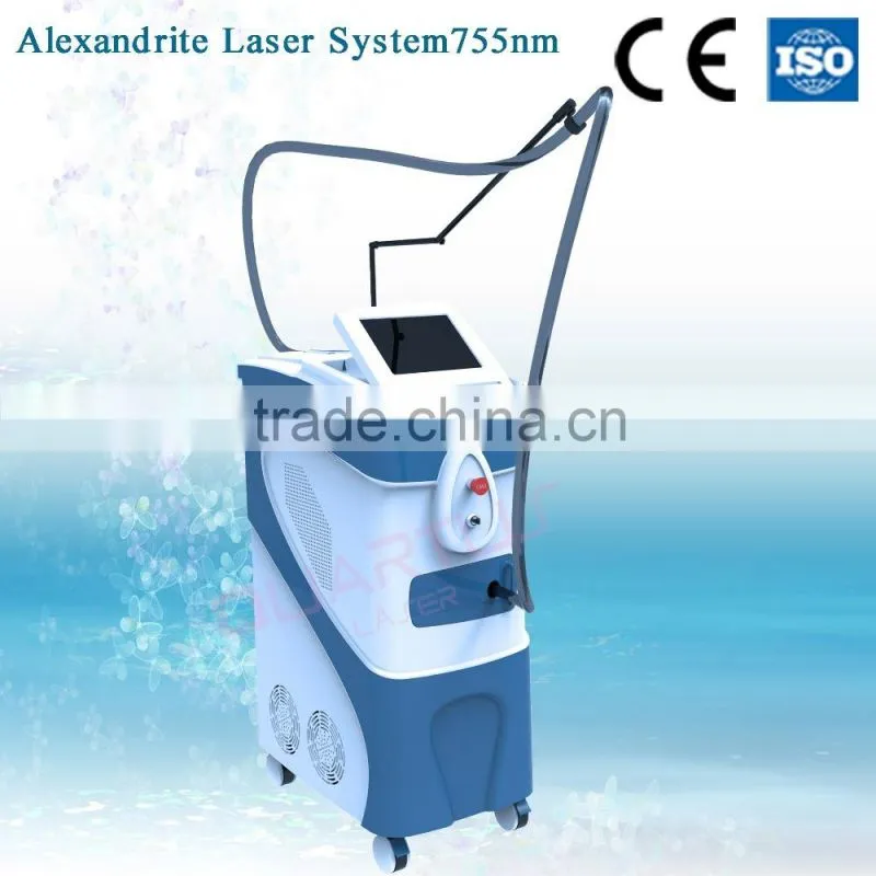 HOT seller!!! hair removal tatoo removal alexandrite laser 755nm beauty machine