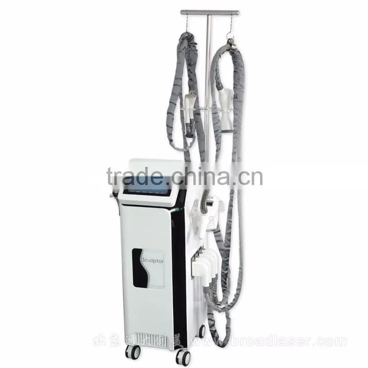 6 in 1 Lipo Ultrasonic Cavitation Machine , RF 940nm Vacuum ultrasonic cavitation