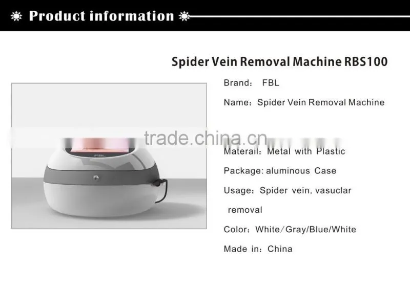 High Radio Frequency Portable Spider Vein Removal Machine