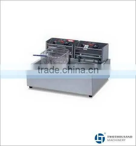 Fish And Chips Fryers - Double Basket, 5.5x2 Liters, 2.5x2 Kw, TT-WE3