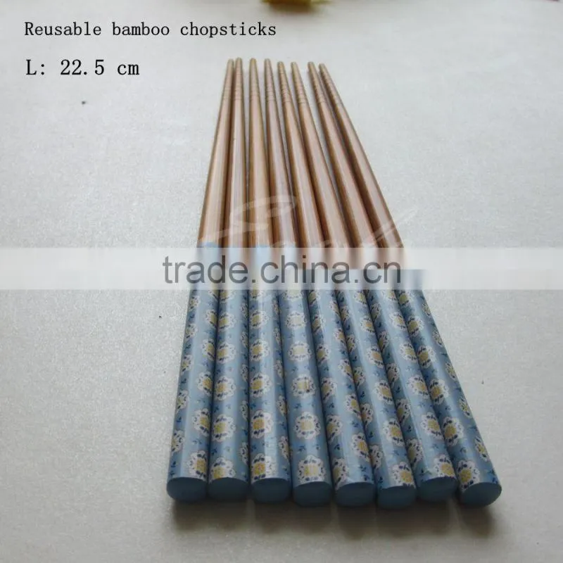 Food graden reusable bamboo chopstick