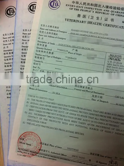 bone gelatin suppliers/animal bones gelatin price