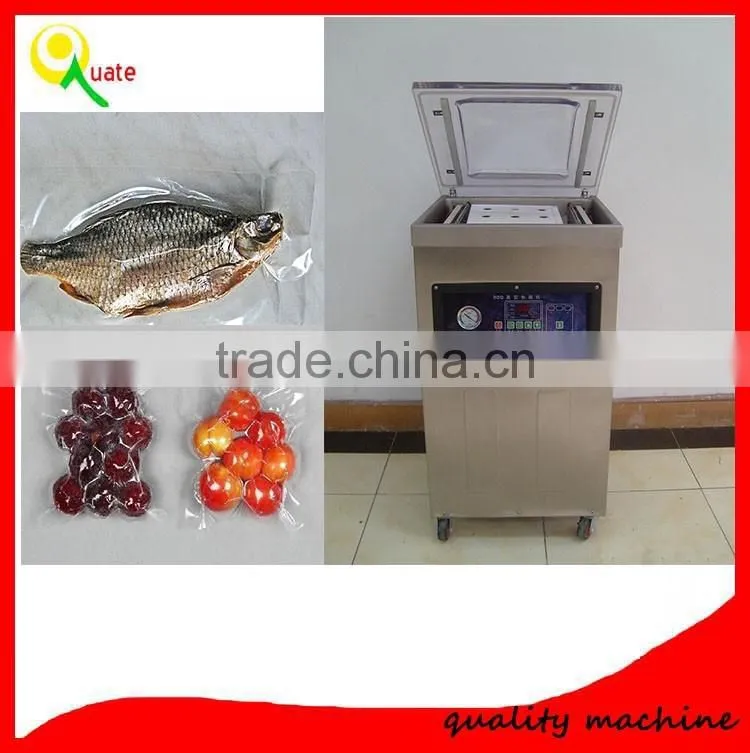 Automatic food meat chicken vacuum sealer sausage rice packer fish fruit vacuum sealing machine price for