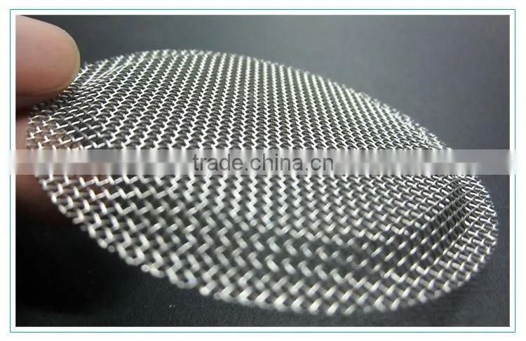 Industrial Stainless Steel Filter Disc Wire Mesh