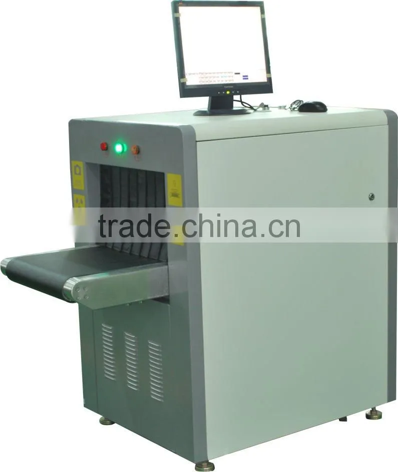 X ray luggage scanner for railway station security with lately price
