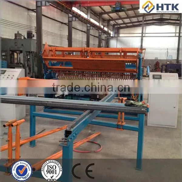 High efficiency welding wire mesh line