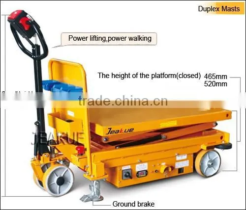 Movable Electric Lift Table with 500kg load Capacity