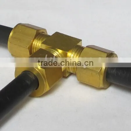 High pressure misting nozzles pipe tube brass joint connector