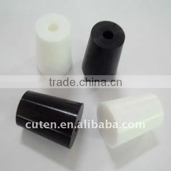 Different silicone bottle plug with through hole