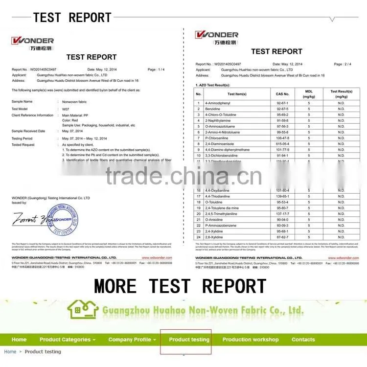 HOT SALES Good quality Spunbond PP non-woven fabric for covering plant