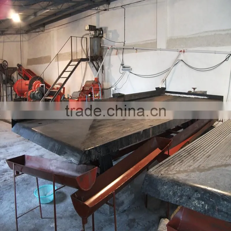 2012 ore shaking table hot selling to South Africa