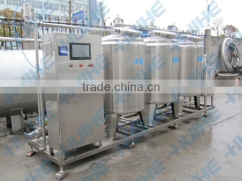 CIP cleaning system for food factory