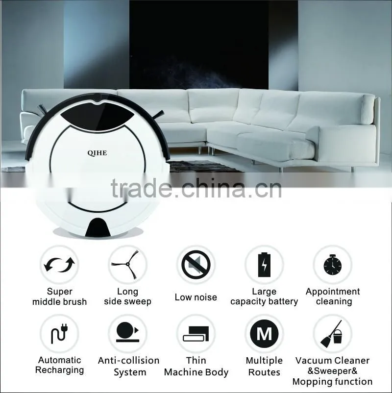 China good quality low price 2 years warranty smart vacuum cleaning robot sweep and mop sweeping robot