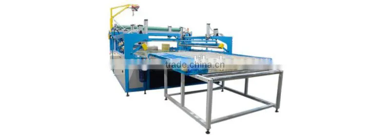 Best selling semic-automatic pe mattress plastic film packing machine
