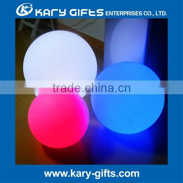 garden pool led illuminated plastic waterproof ball light
