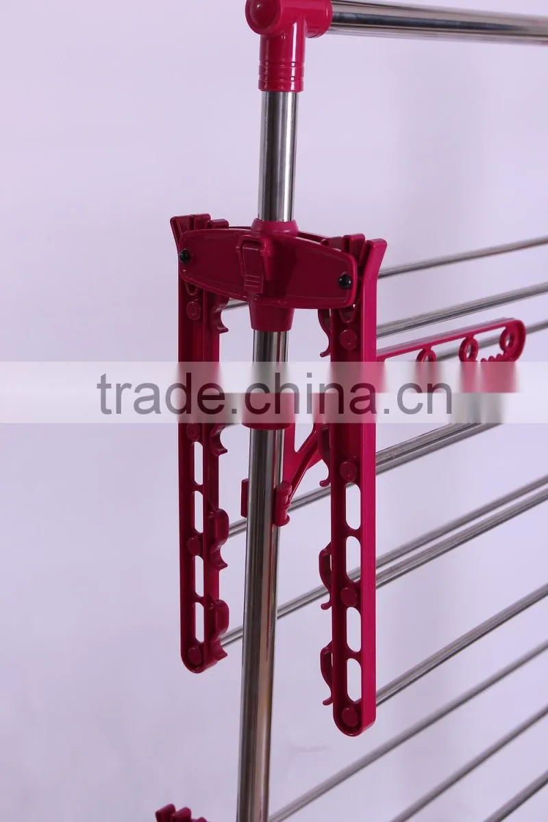 Vivinature Foldable 2 Layers Drying Rack Laundary Clothes Hanger
