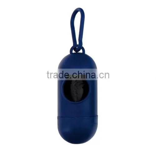dog cleaning bag dispenser with 15 bags,dog bag dispenser