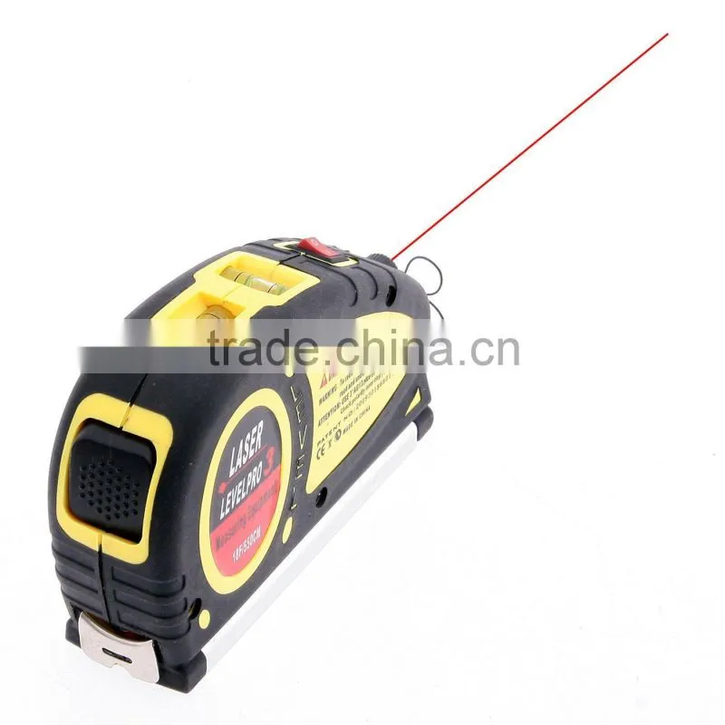 Laser Spirit Level with Measure Tape 18 / 5.5m Foot
