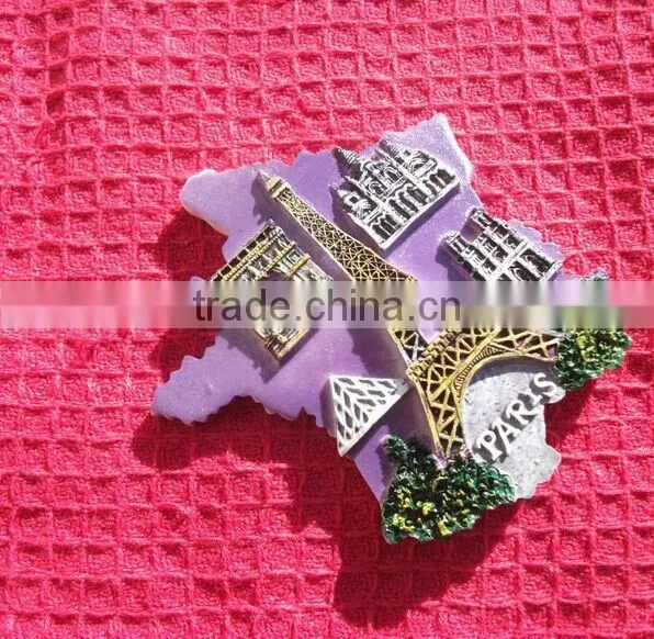 French paris resin 3d eiffel tower souvenir