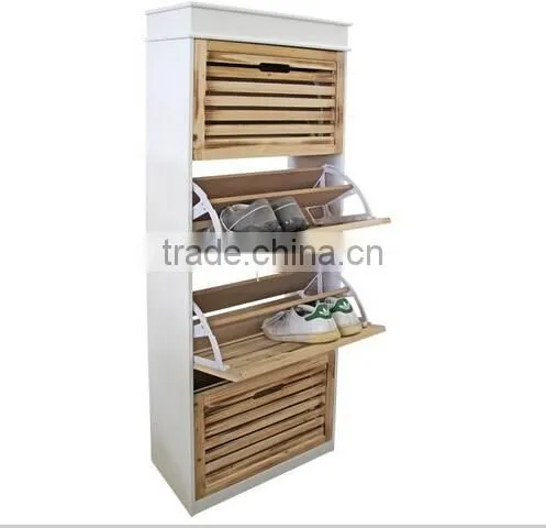 Europe Style wooden furniture shoe cabinet