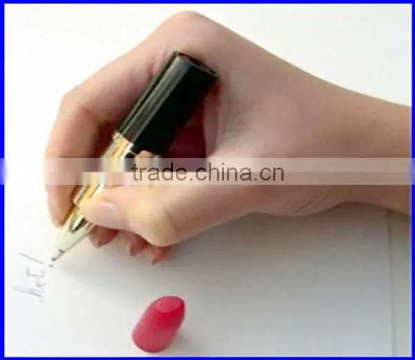 plastic lipstick ball point pen