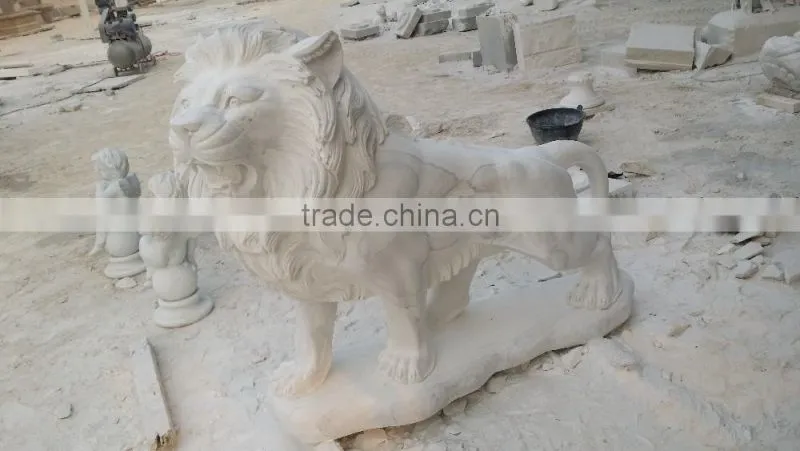Martha White Marble Animal Sculpture Garden Sculpture Mrable Sculpture Stone