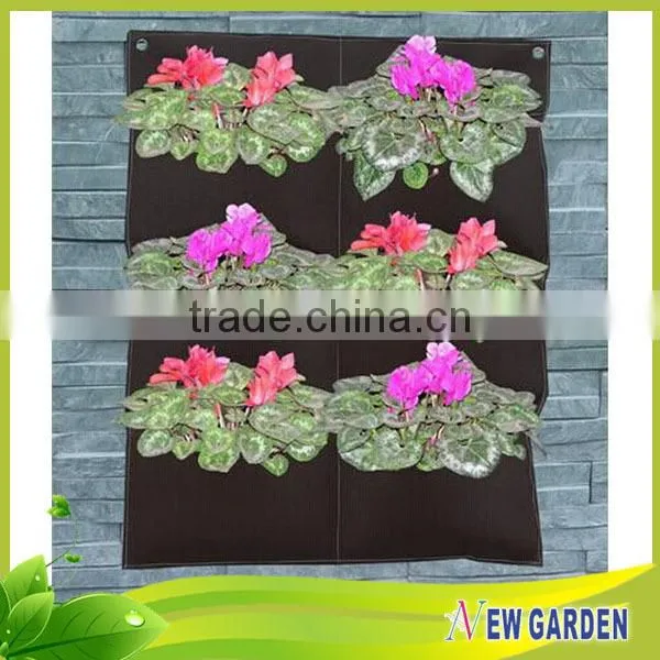 Wholesale Decorative Garden Planter Flora Felt Living Wall Planter Vertical Garden