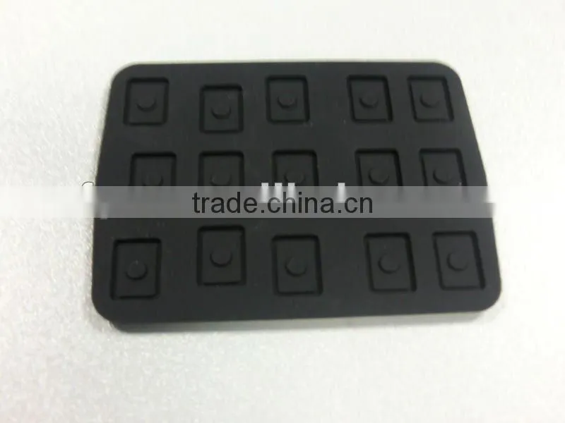 The electrinic silicone keypad membrane silicone rubber keypad