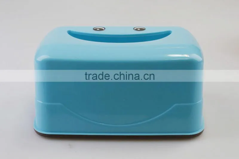 Smiling Face Nice Design PP Plastic Tissue Box