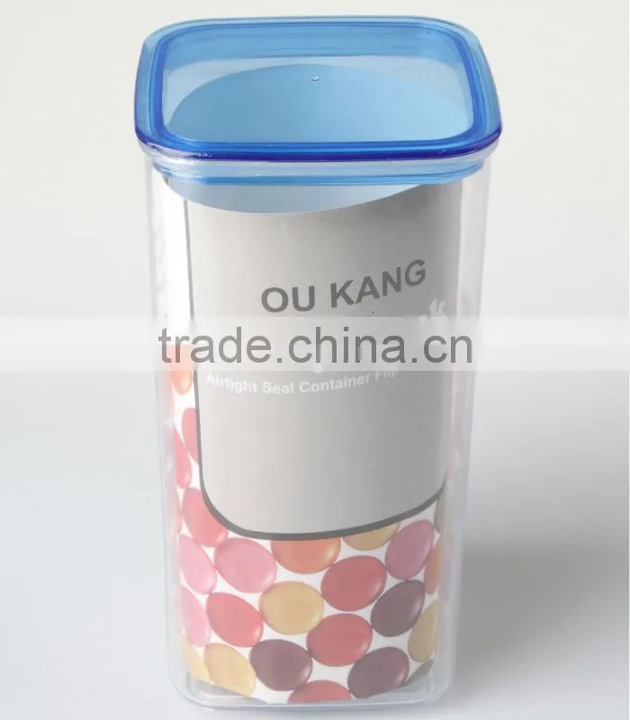 PS Materical Modern Design Hotsale Plastic Airtight Container