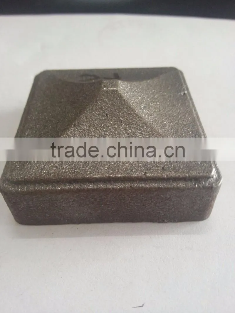 Decorative Cast Iron Square Low Profile Bushing