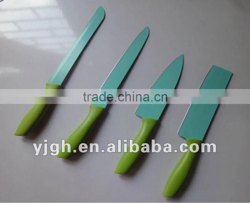 4pcs non-stick knives set