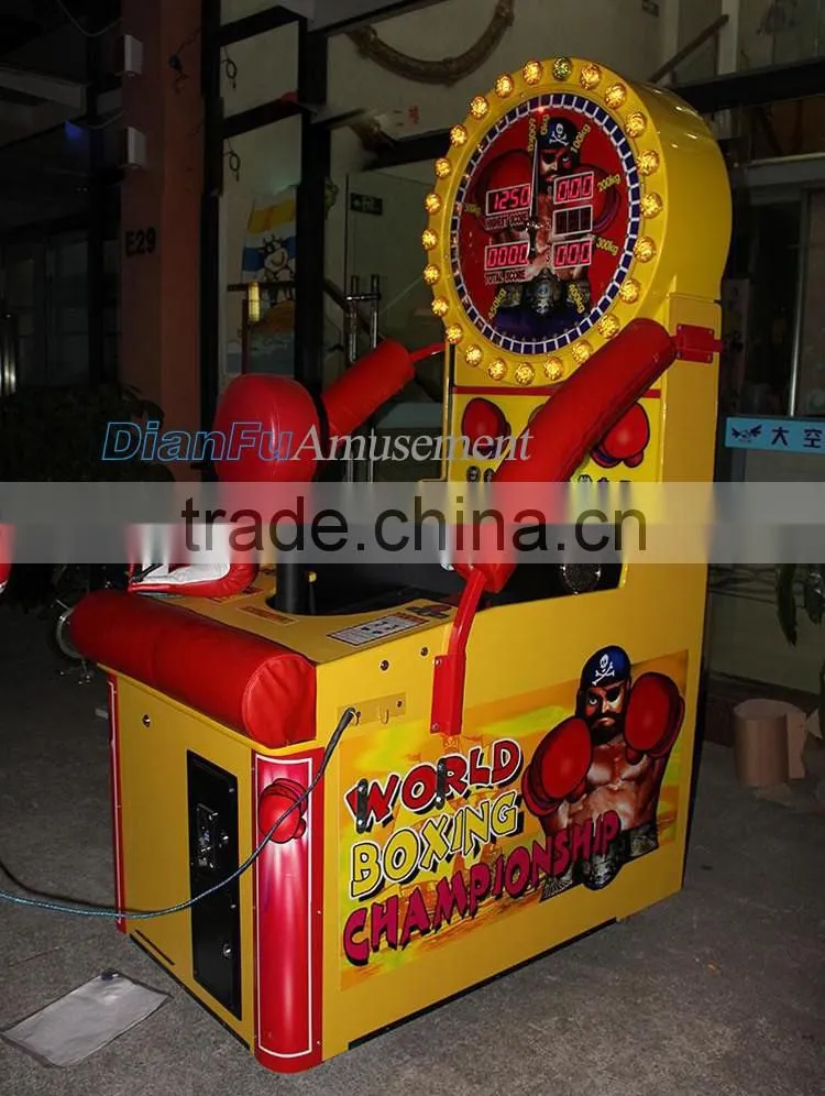 arcade kids coin operated boxing game machine Hot punch sports game machine