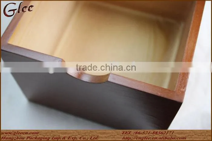 Customized Wood Watch Box with Sponge for Men Watch
