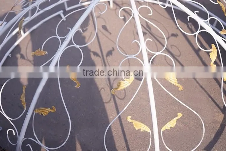 iron wedding/birthday/party /festival flowers &wreaths type engraved door pavilion mandap