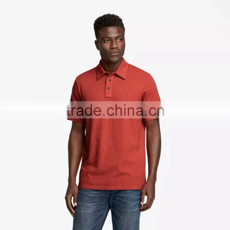 Custom tailored fit classic polo OEM men polo t shirt