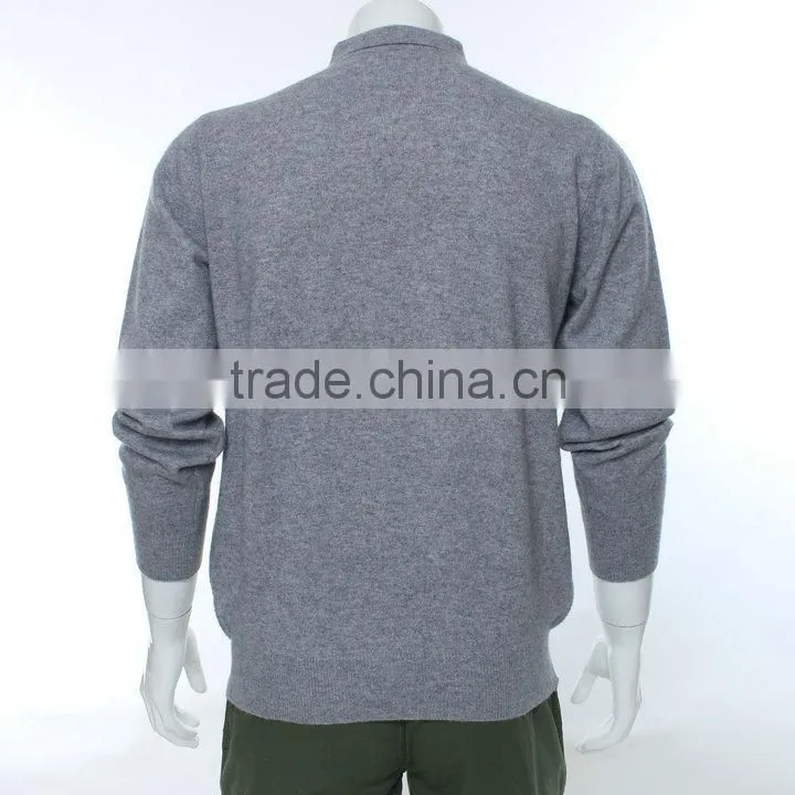 computerized sweater knitting machine for men grey woolen sweater knitting with cheape 1/4zipper machine price