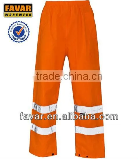 Hi vis oxford trousers waterproof windproof pants