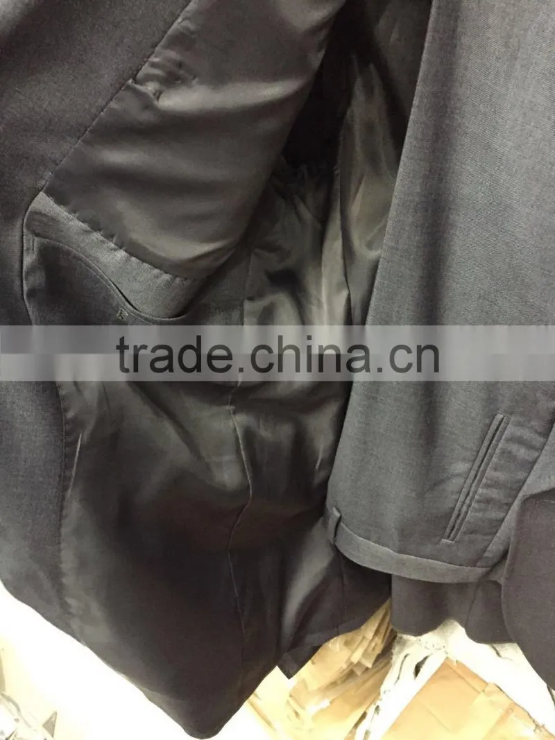 GZY low price stock wholesale latest design coat pant men suit