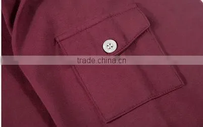 cotton mans V-neck t-shirt from China