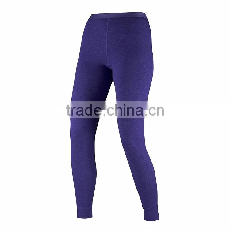 High quality 100% merino womens thermal underwear seamless