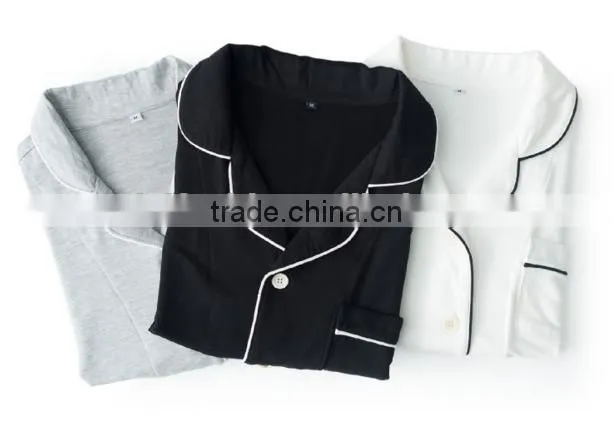 custom made hot casual men high quality modal sleepwear pajamas