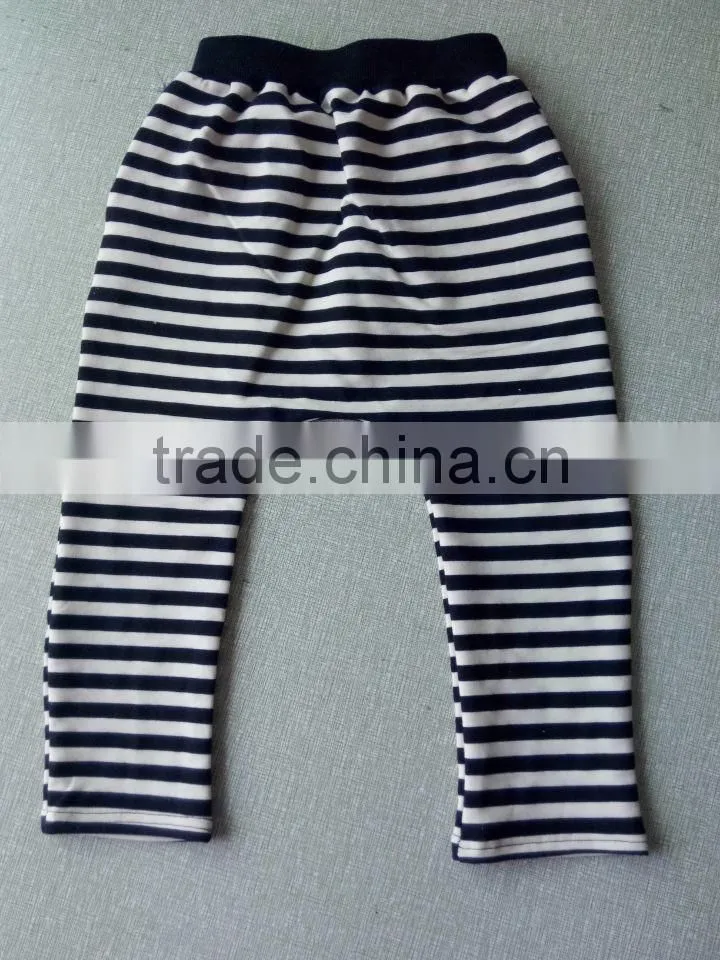 wholesale fashion children sweat pants, custom long kids harem trousers, baby girls trousers pants children