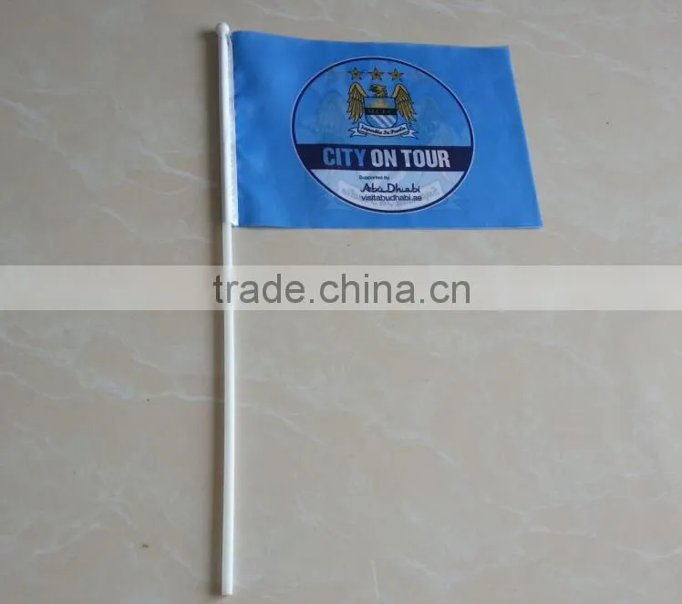 printed promotional pole hand flag