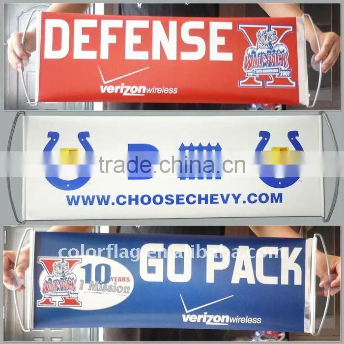customized flying banner
