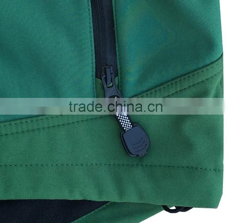 Outdoor color stitching soft shell coat men s softshell jacket