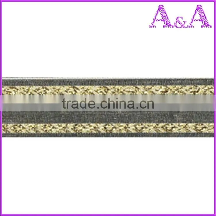 shining metallic organza ribbon