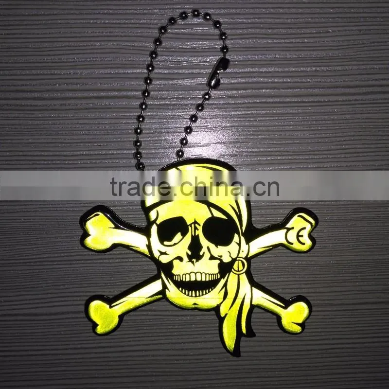 Promotional reflective keyring for Halloween gifts