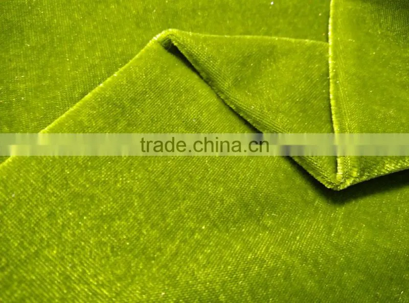 polyester spun velvet fabric for curtain