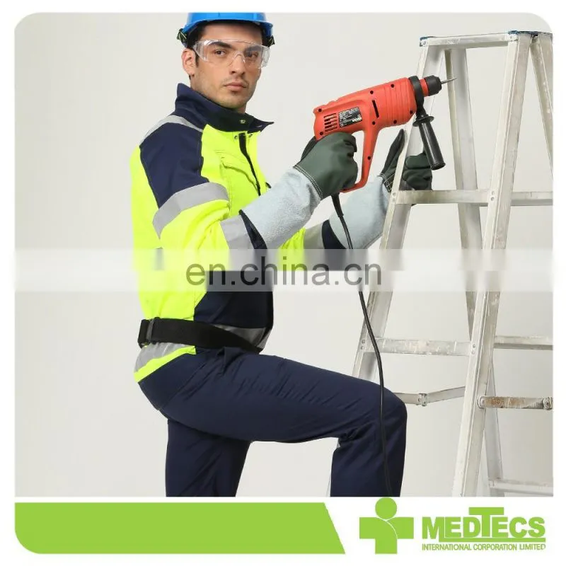 Reflective tape Safety Clothing Work Jacket for transportation